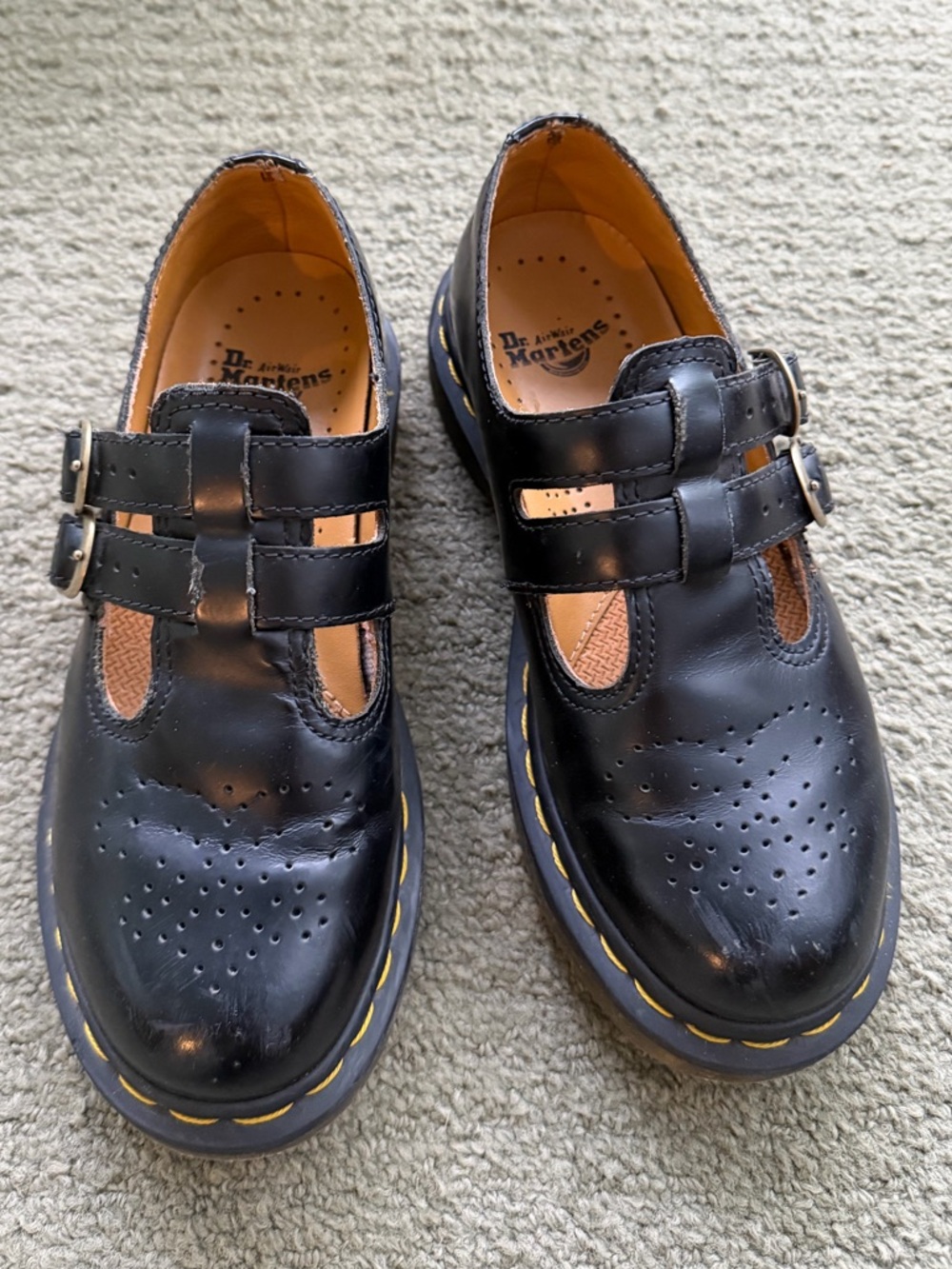Dr. Martens 8065 buckle Mary Jane shoes Excellent condition sz US 6